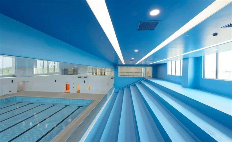 商城学校游泳馆建造